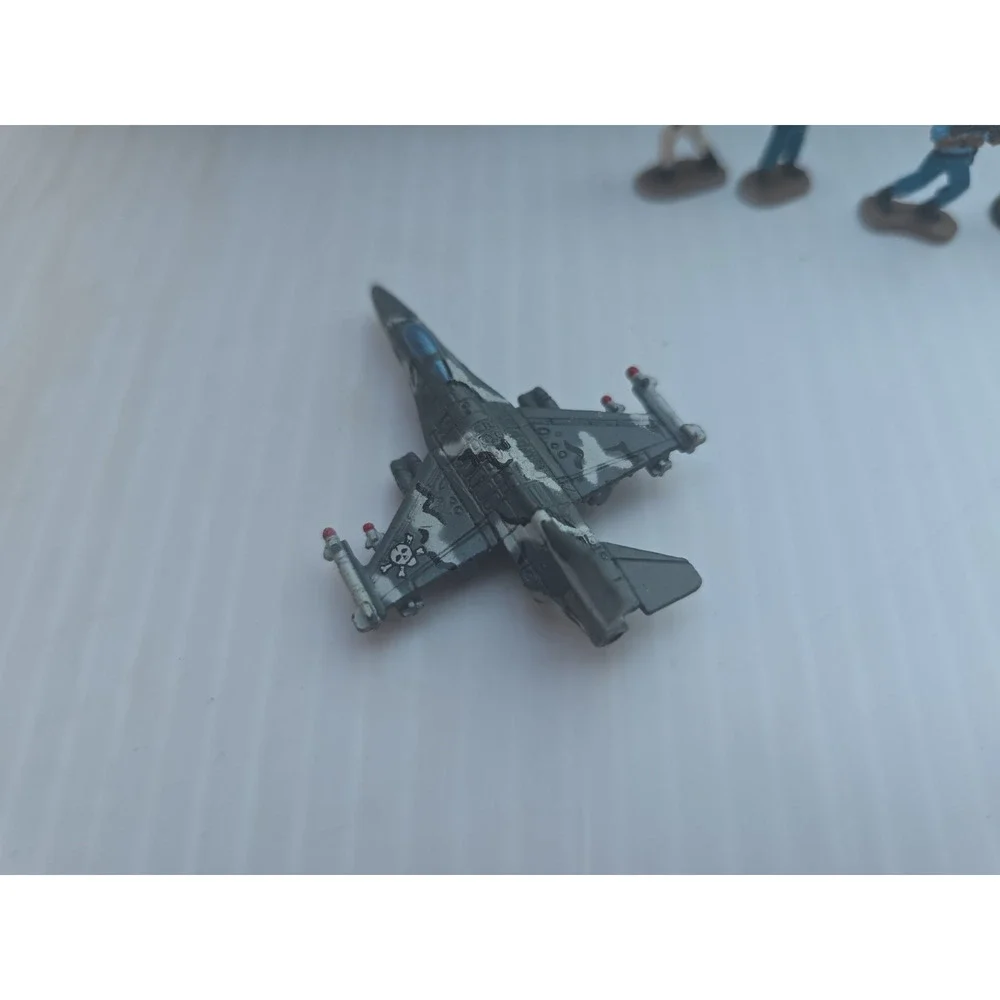 1988 Galoob Micro Machines Sea Hawk Aircraft Carrier Playset Jet Boat Vintage